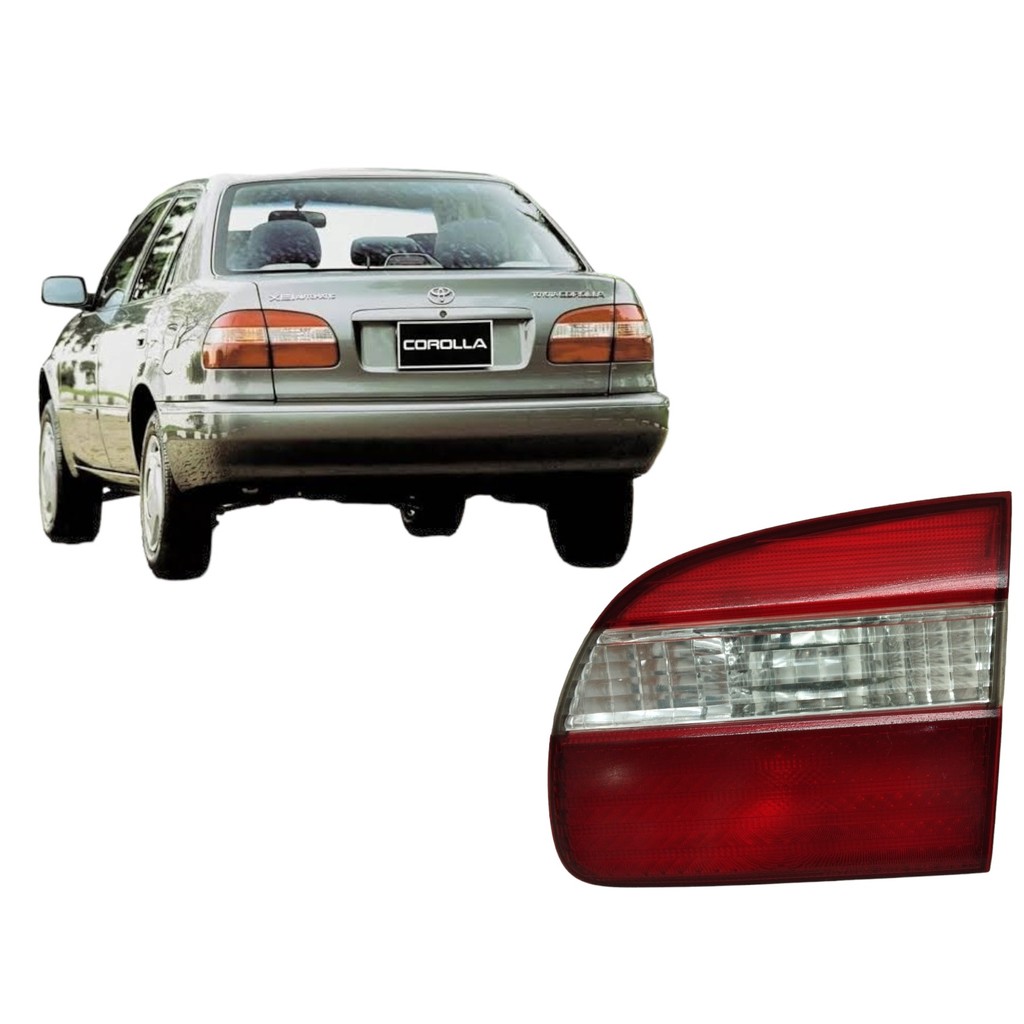 Lanterna Tras Tampa L/d Toyota Corolla 1998 A 2002 Original Direito Bicolor