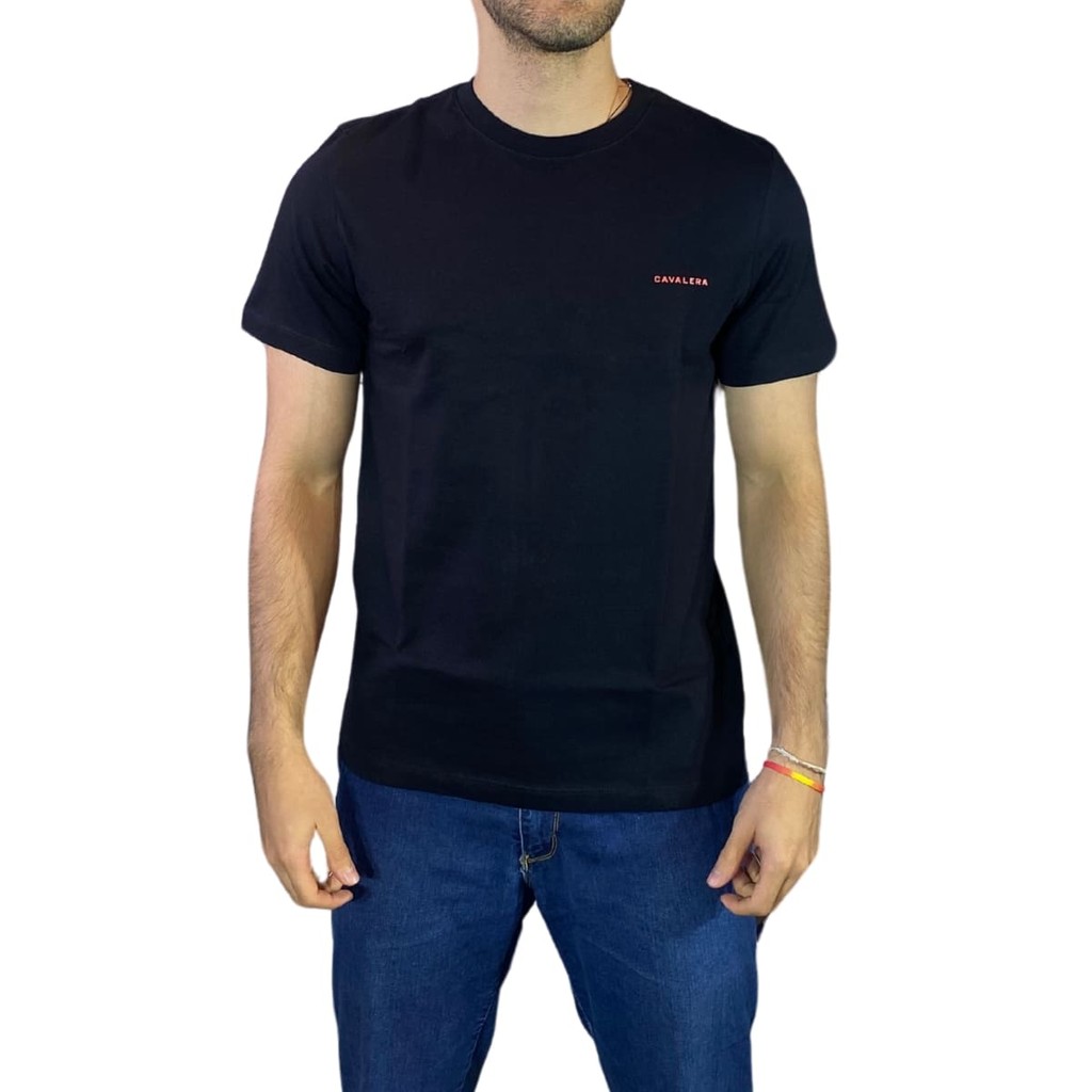Camiseta Masculina Cavalera Indie Logo Sign Meia Malha Fio