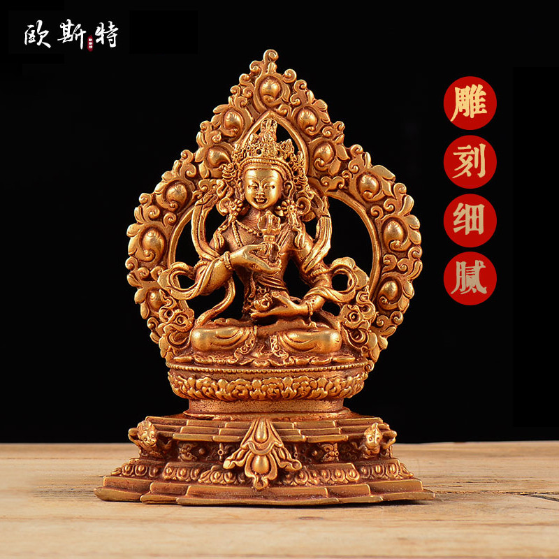 Oster nepalês artesanal King Kong estátua ornamentos chineses tibetano sala de estar decoração para casa estátua Bronze