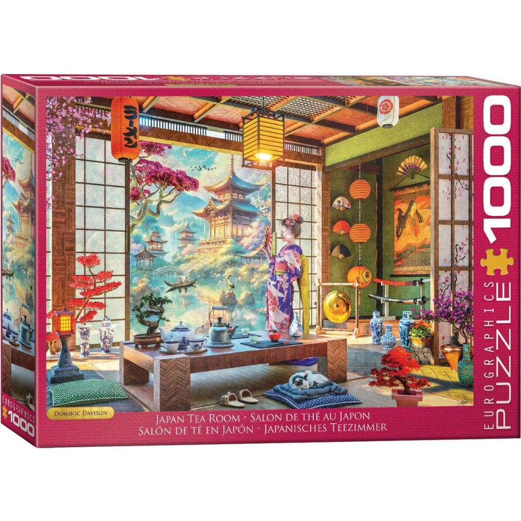 Quebra cabeça Eurographics [22087] Japan Tea Room - 1000 peças