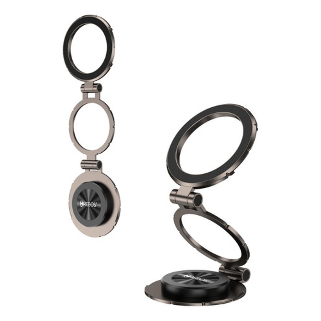 Suporte Magnétic Para Celular Dual Round Pro Hrebos Premium