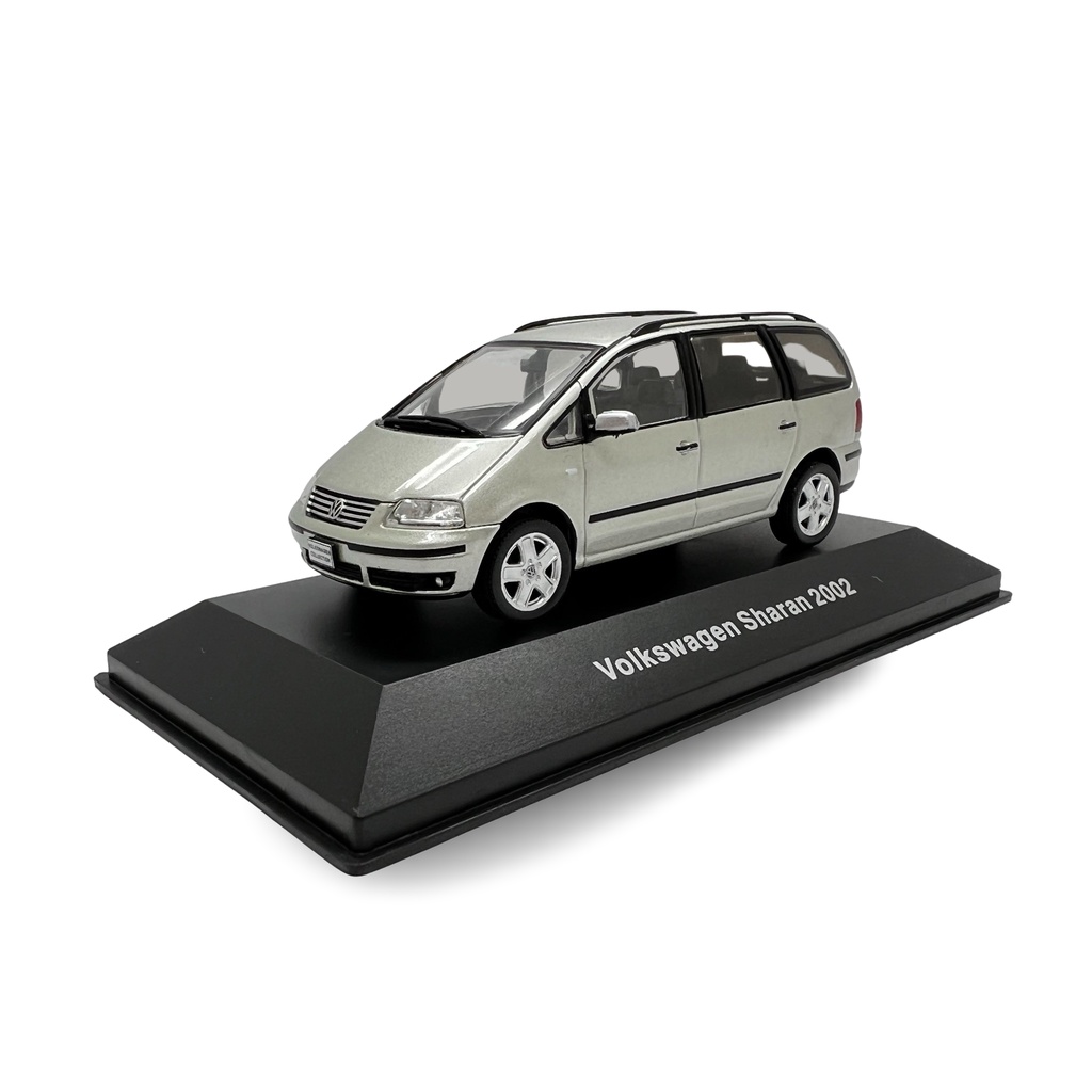 Miniatura Coleção Volkswagen Nº 46 Minivan Sharan 2002 1:43