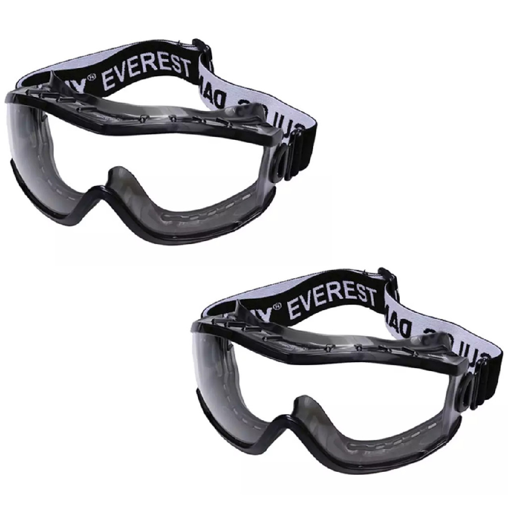 Kit 2 Óculos Proteção Everest Mb Antiembaçante Airsoft