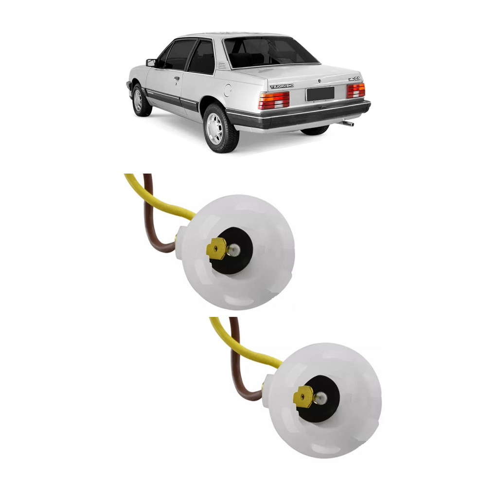 Par Soquete Lampada Lanterna Seta Ré 1 Polo Monza 1982 a 1996