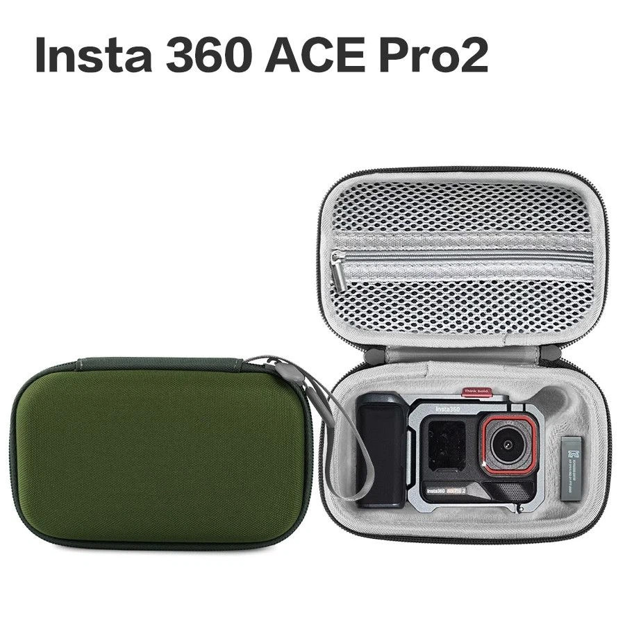 Adequado para Shadowstone Insta360 Ace pro 2/pro conjunto de tiro de rua saco de armazenamento câmera esportiva caso dur