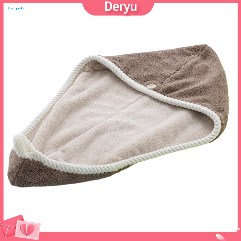 Bath Accessories for Long Hair Women’s Microfiber Towel Wrap – Quick Dry Anti-frizz Turban for Thick Curly Super Abs