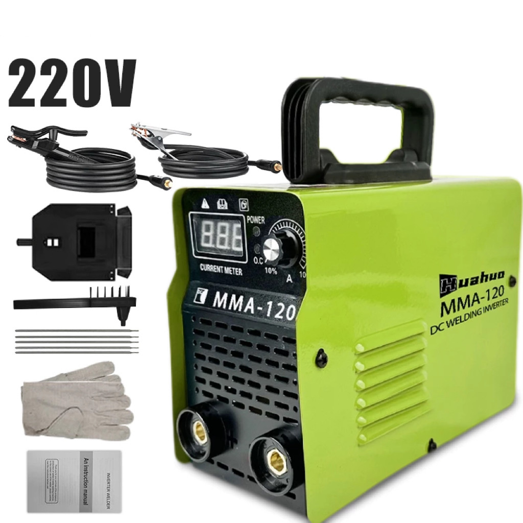 110V/220V MMA-120 Máquina De Solda Inversora Tecnologia IGBT Display Digital Ferramenta De Soldagem Portátil
