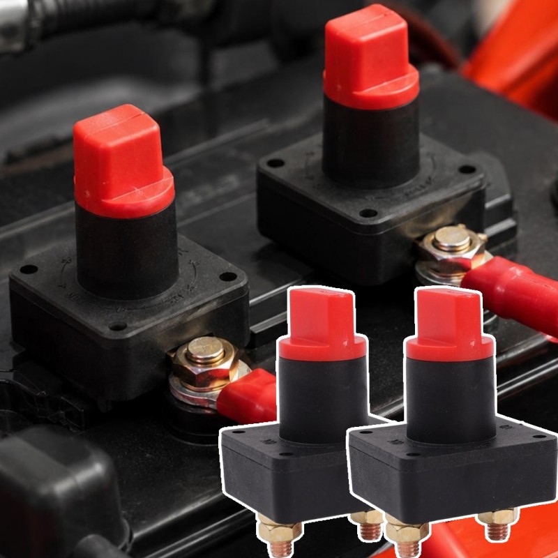 4-1Pc 100A 12V-60V Interruptor De Alimentação Rotativo Para Carro-Potência Cortada-Desconector De Isolador De Energia-Ba