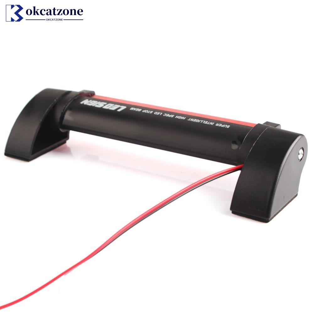 OKCATZONE 1PC Universal Red 14 LED 3a Luz Traseira De Freio Do Carro Lâmpada De Parada De Montagem Alta 12V F4Q6