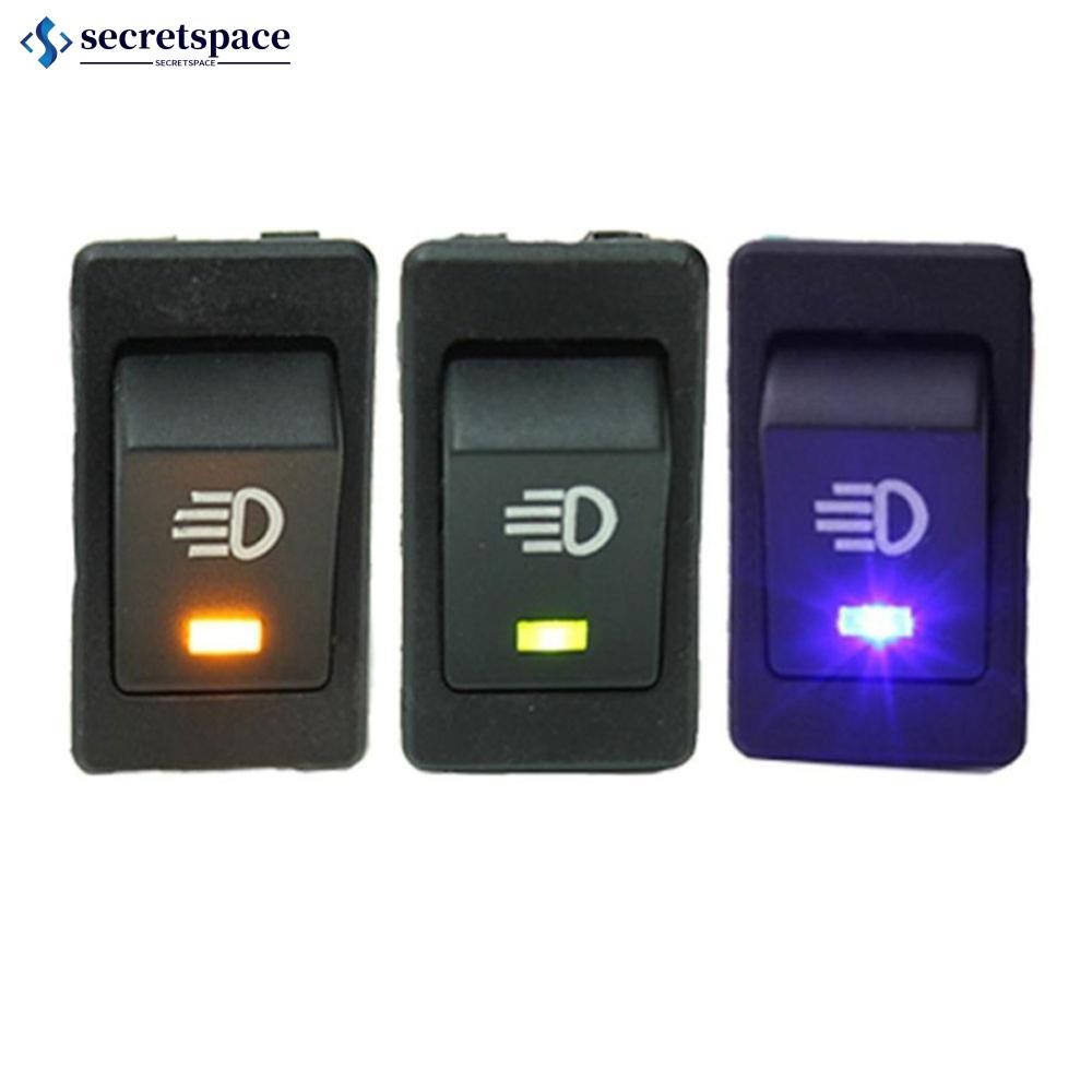SECRETSPACE 1Pc Forma De Barco 12V 35A Carro Auto Luz De Nevoeiro Interruptor Rocker LED Painel C9N9