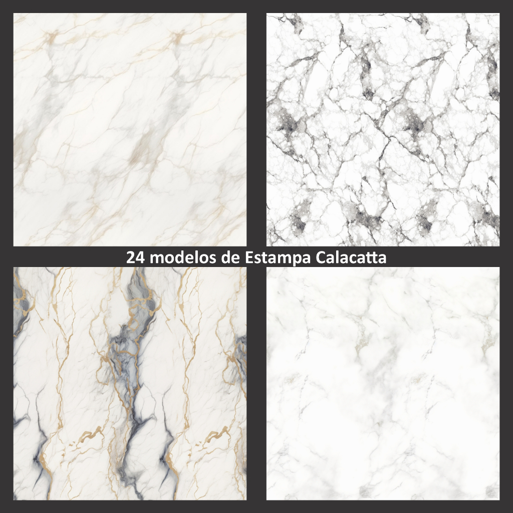 Papel De Parede Mármore Calacatta Vários Modelos Vinil Autoadesivo