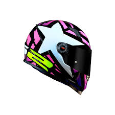 Capacete LS2 FF358 Classic Evo Starwar Black Pink