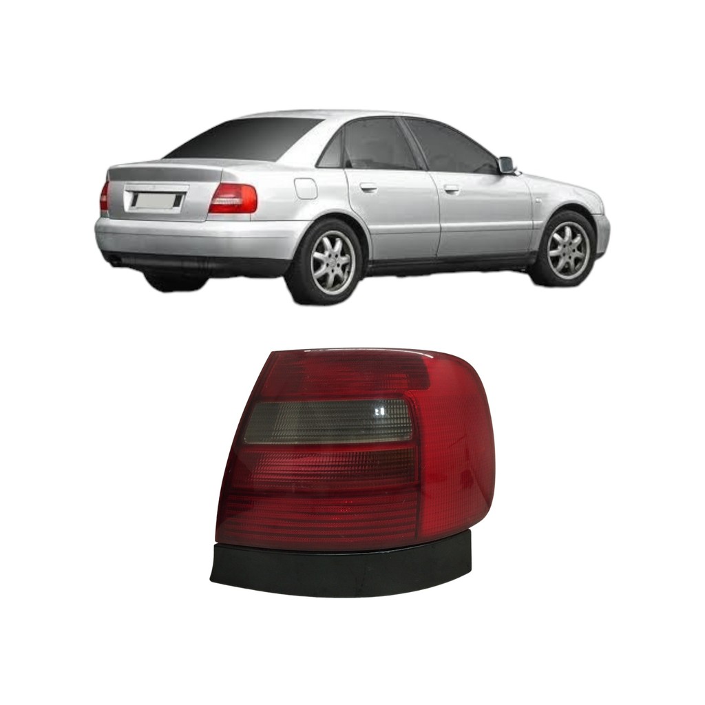 Lanterna Tras L/d Audi A4 Sedan 1996 A 2001 Original Fume Direito Fumê