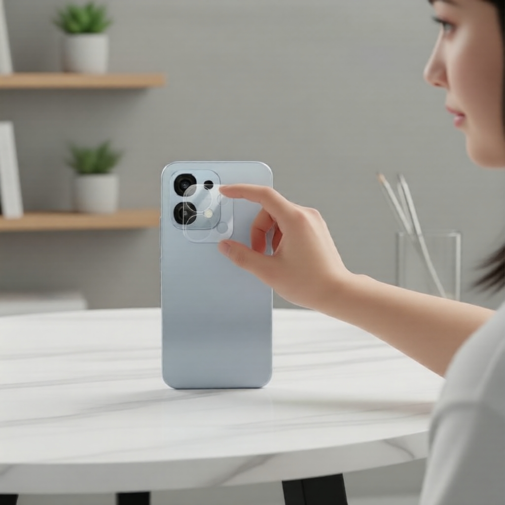 Para OPPO A6 A5 Pro 5G Protetor de Lente de Câmera 2.5D 9H Vidro Temperado, Película Ultrafina Transparente Totalmente