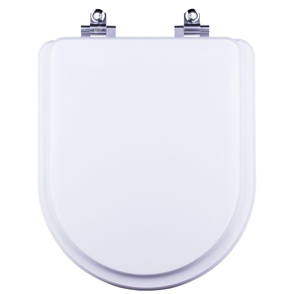 Tampa De Vaso Sanitario Com Amortecedor Smart Branco Para Bacia Celite