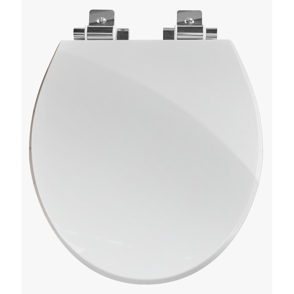 Assento Deca Targa Smart Close Branco Em Poliester
