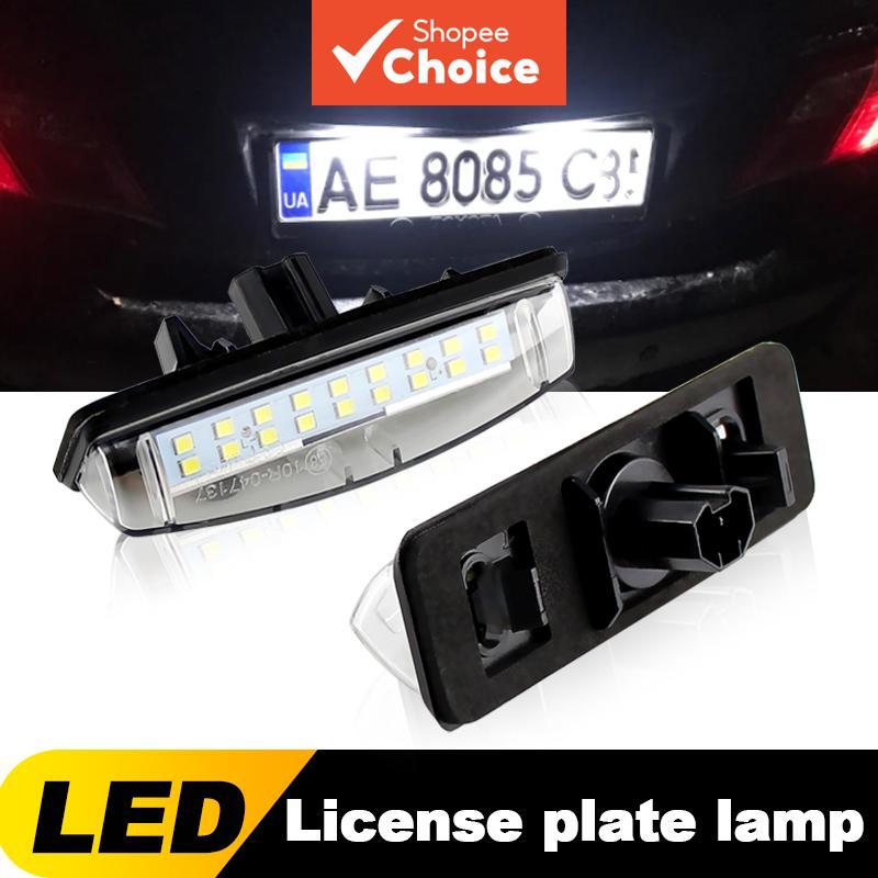 Para Toyota Camry/aurion 2006-11 Avensis Versão 2001 ~ 12v Branco LED Luz Da Placa De Licença 2 Peças