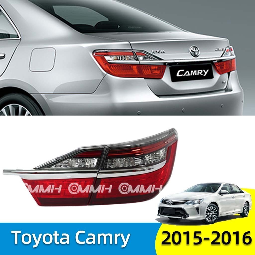 Toyota Camry ​ Lâmpada Traseira 15 16 LED XV50 Luz lampu belakang akhir De Parada De Freio