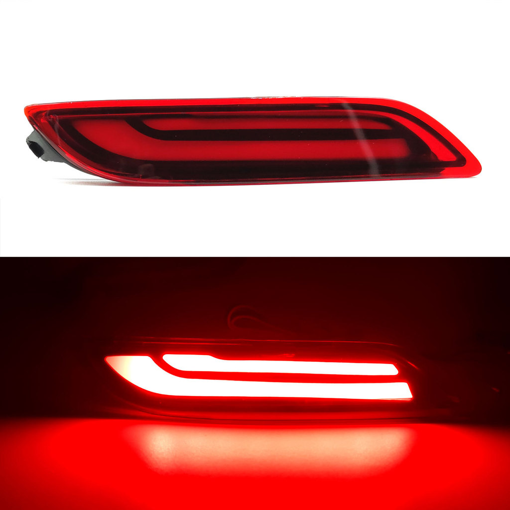 Adequado para Toyota camry para camry 18-24 modificado amortecedor traseiro luz Streamer luz de freio de volta