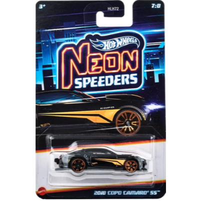 Hot Wheels Neon Speeders 2018 – Custom Camaro (55TM)