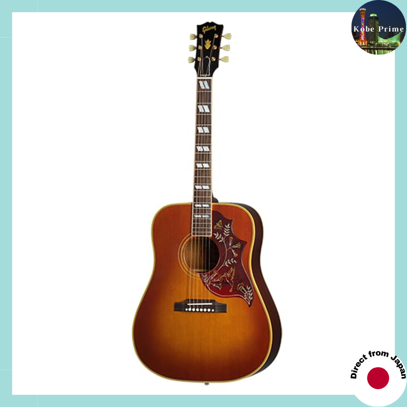 Gibson Custom 1960 Hummingbird Reissue Light Aged Heritage Cherry Sunburst Acoustic Guitar Gibson