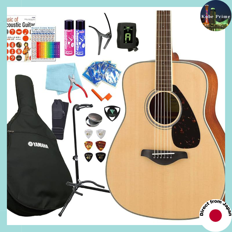 Yamaha Guitar Acoustic Guitar Beginner High-Grade 18-Piece Set YAMAHA FG820 N [98765] [Shipped after inspection for peace of mind]