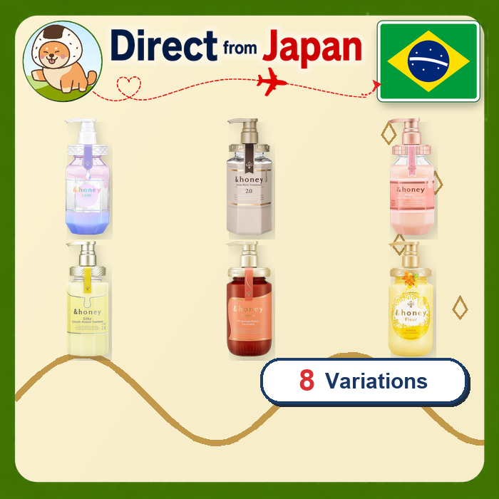 &honey Tratamento Capilar Color Control Repair 445g Condicionador Japonês [Direto do Japão]