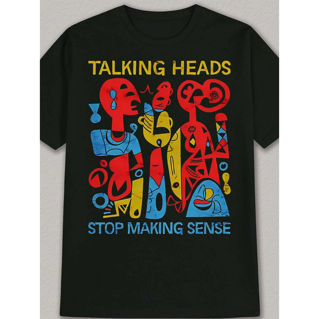 Camiseta Unissex Premium Plus Size Talking Heads Stop Making Sense Básica Oversized 100% Algodão Confecção