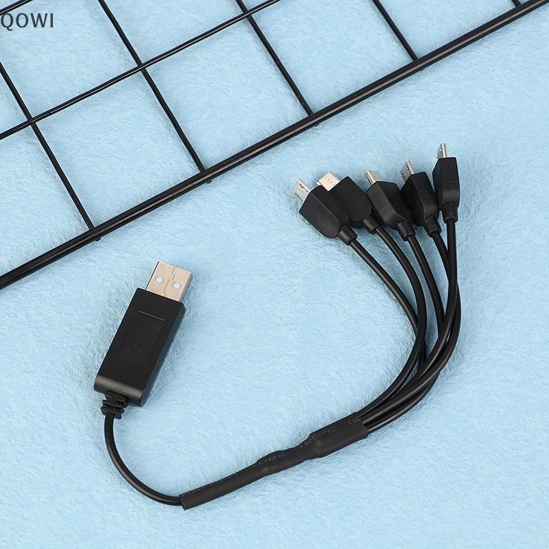 qo 1Pc 3.7V 500mAh 5 Em 1 Carregador Para E58 XS809 Bateria Multi-Função Cabo De Carregamento Rc Acessório br