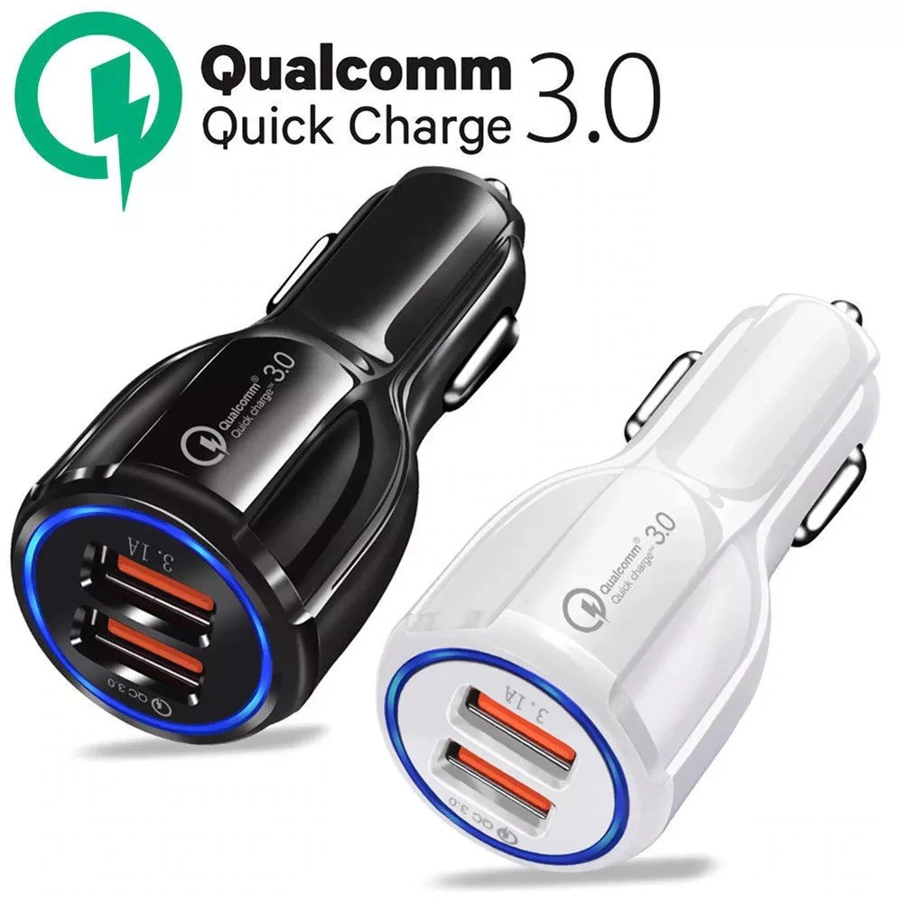 Carregador Veicular 12v Com led Carregamento Ultra Rápido 3.1a 2Usb - No Brasil