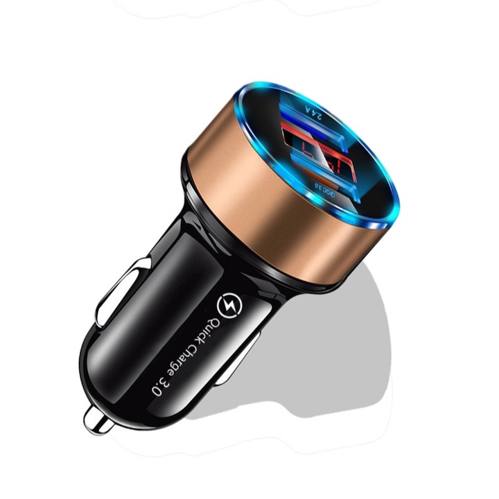 Carregador Veicular 12v Carregamento Ultra rápido (No Brasil)