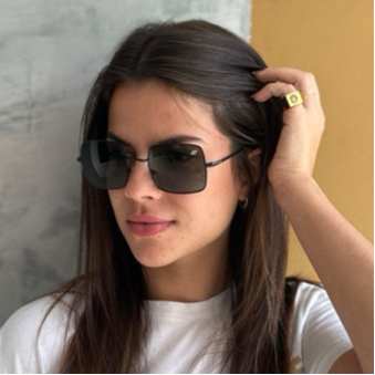 óculos de sol quadrado grande preto square moda verão proteção uv400 chique fashion gringo moderno verão tendência