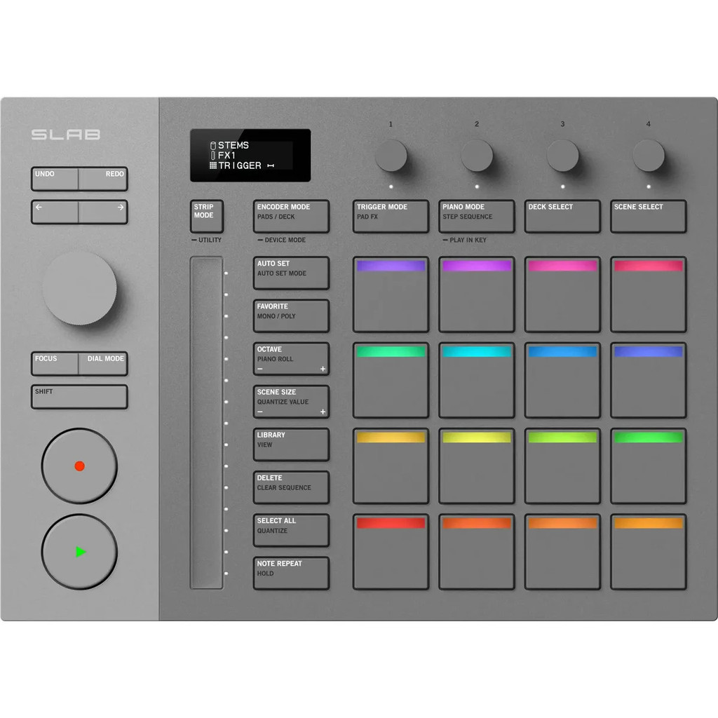 Controlador Midi Alphatheta Slab Serato Grey