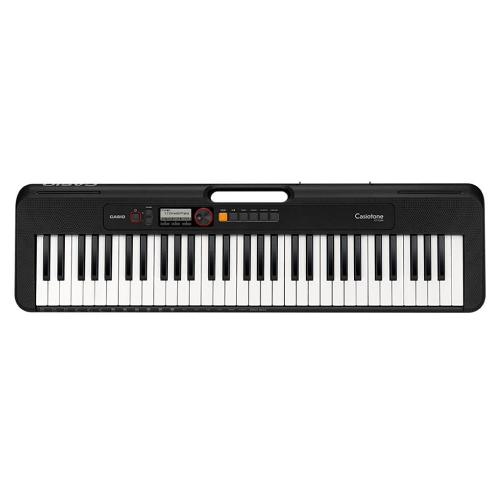 TECLADO CASIO CASIOTONE CTS200 BK PRETO DIGITAL MIDI INICIANTE