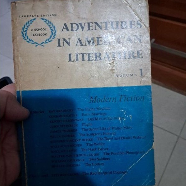 Adventures in American Literature 1 - Modern fiction