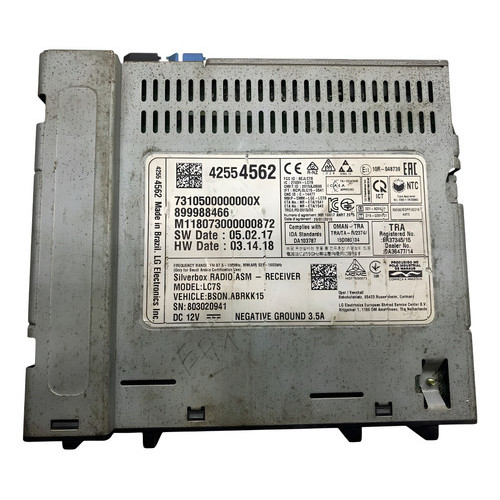 Módulo Central Rádio Asm Receiver Gm Onix 2013/2018 Original