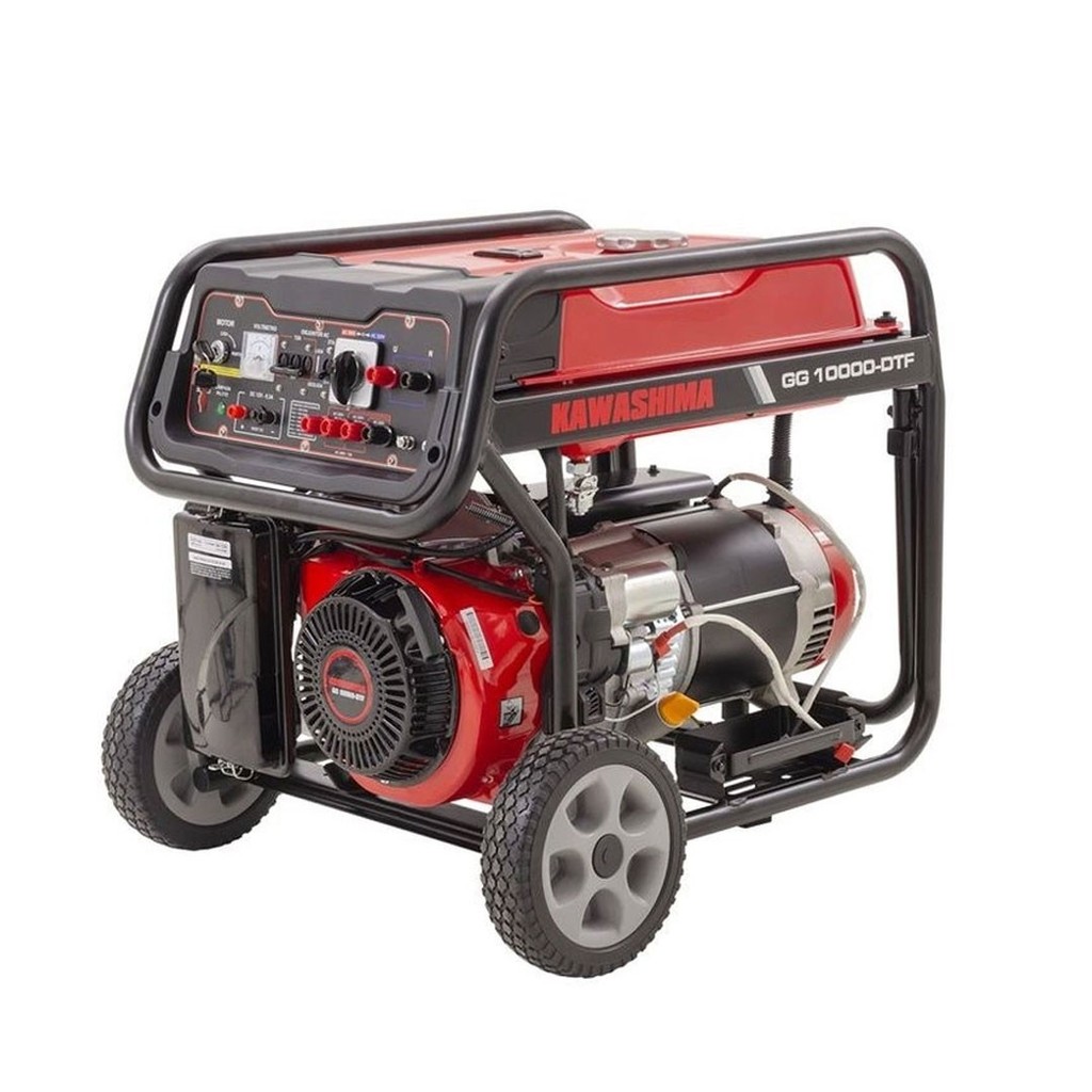 Gerador Gasolina 10000W 9KWA Partida Elétrica 220V/380V KAWASHIMA GG 10000-DTF 56-00930