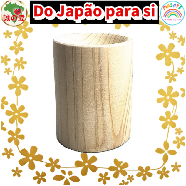 NOTO Noto Hiba Natural Wood Aroma Dish, Japanese Cypress Wooden Essential Oil Diffuser, Eco-Friendly Minimalist Desk Air