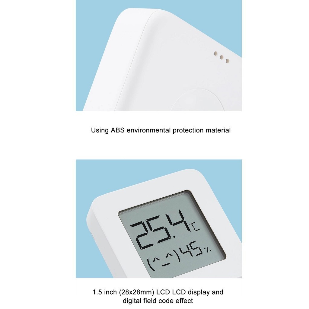 Original 2 Temperatura e Umidade Termômetro Bluetooth Sensor de Umidade Digital Tela Medidor de Umidade Lcd