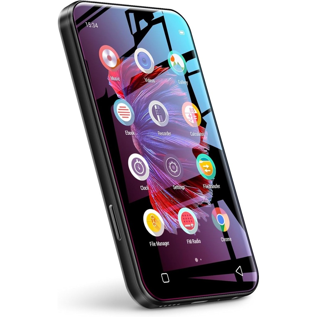 Leitor De Mp3 WiFi De 72 Gb Com Bluetooth , Reprodutor De Mp4 Tela De Toque Completa TIMMKOO De 4.0 