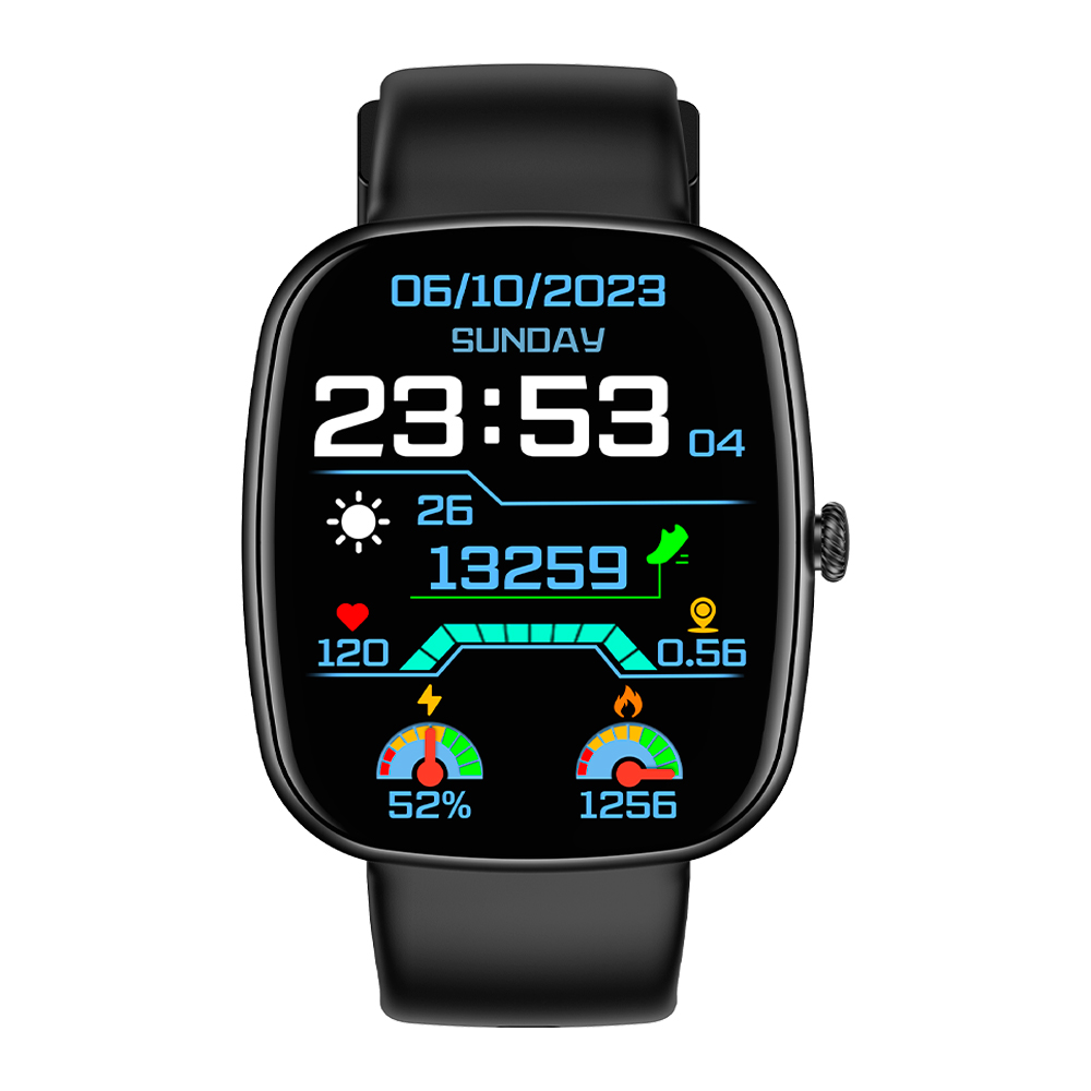Relógio Smartwatch Bluetooth Zwear Z139 Tela 1.83' Preto