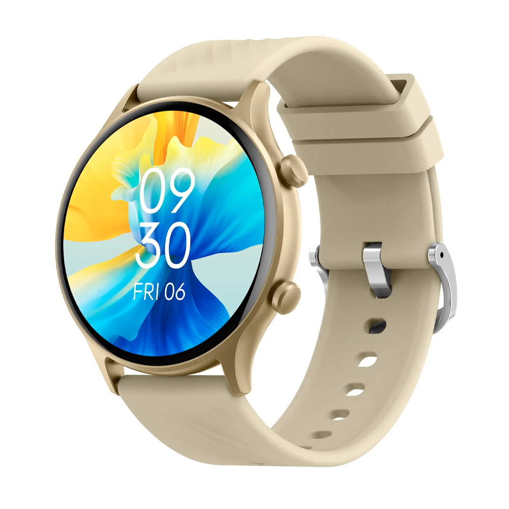 Relógio Smartwatch Bluetooth Zwear Zl73j Tela 1,3' Gold