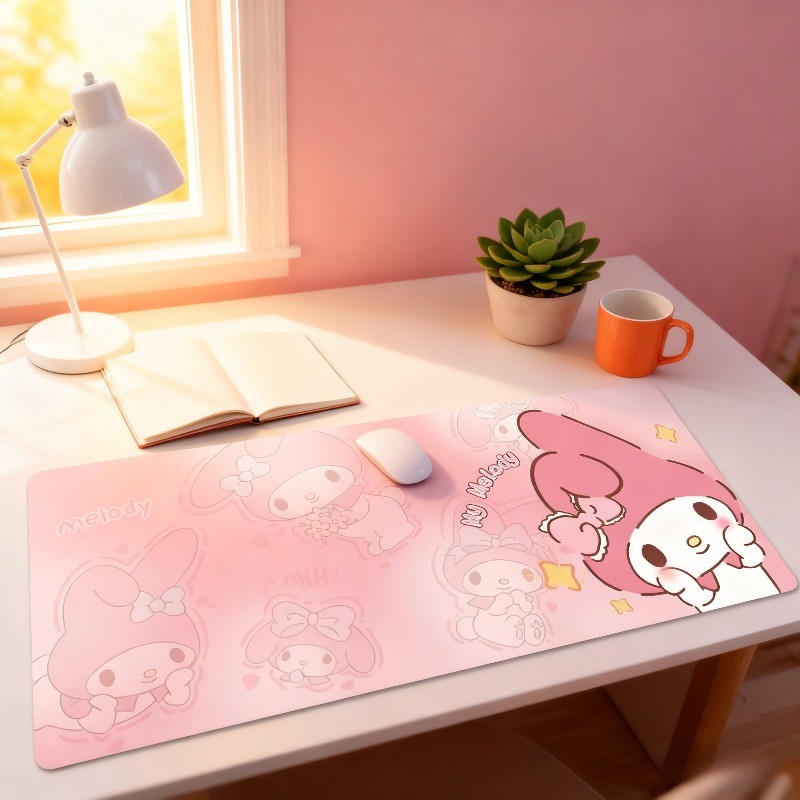 Mouse Pad com a Vida Diária da My Melody Temático de Animais Kawaii Fofo Cute