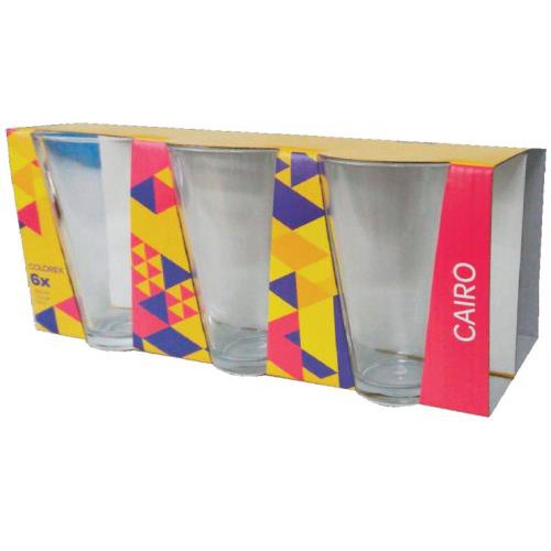CAIRO JG COPO 350 ML - CAIXA C/ 6 PEÇAS
