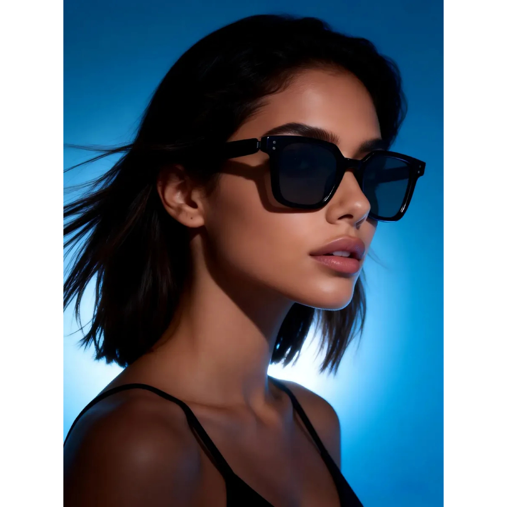 HEYOO Óculos Inteligente Tradutor IA Simultâneo Bluetooth 5.0 Óculos Quadrado Retro UV400 Unissex
