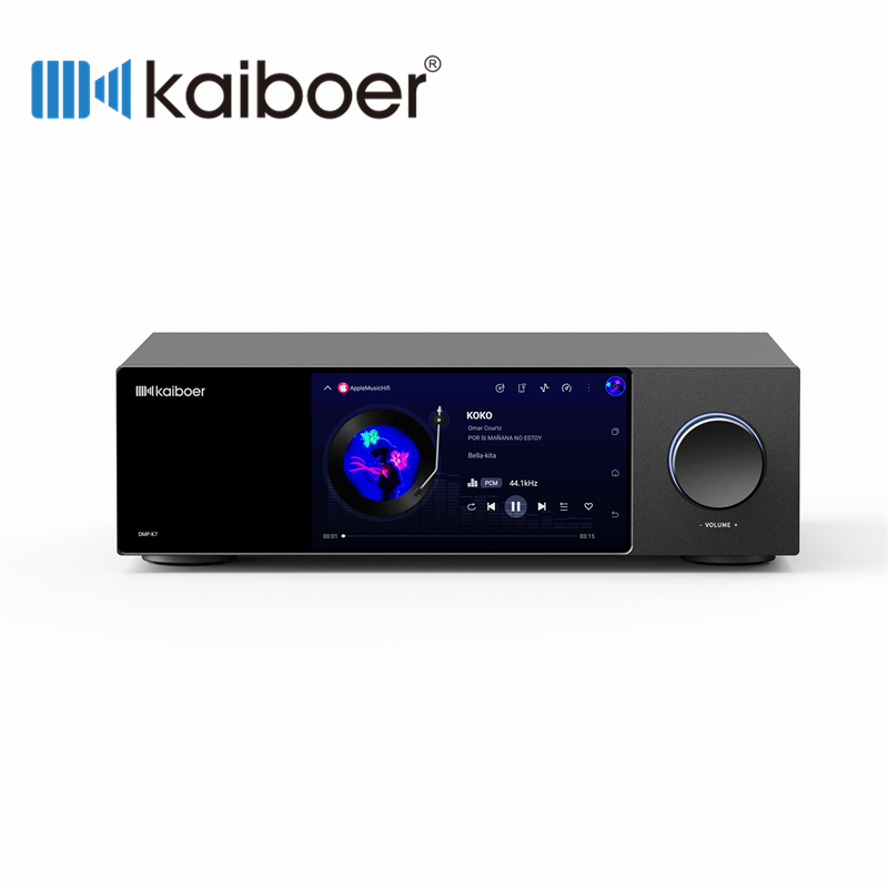 Kaiboer DMP-K7 Premium Wireless Music Streamer Hi-Fi | Player Digital com Streaming, DAC e Áudio de Alta Resolução