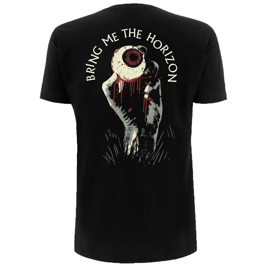 Music.Soul Camiseta Unissex Bring Me The Horizon Zombie Eye Estampa Moderna Confortável Estilosa Casual