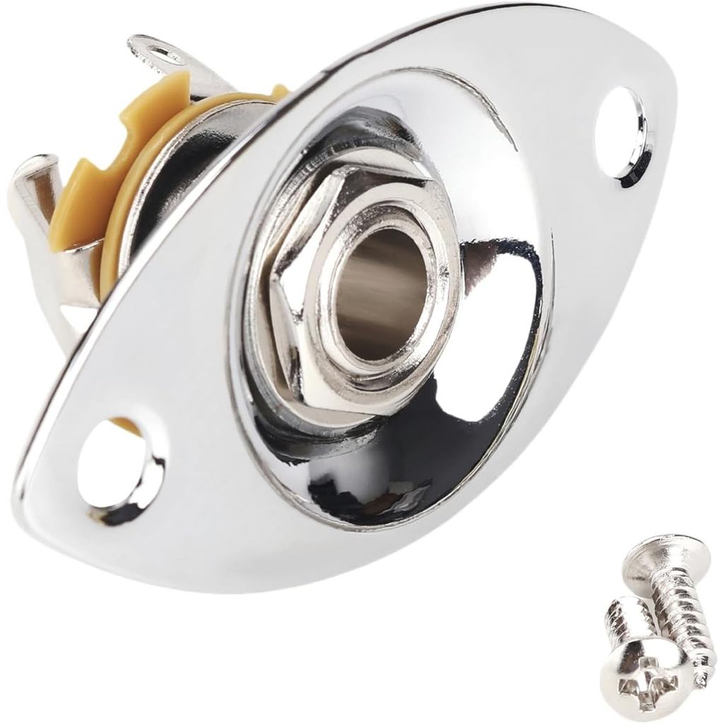 Banworks Conector de Entrada Oval Cat-Eye de 6,35mm (1/4