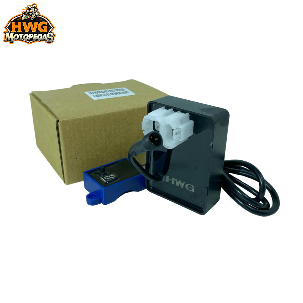 CDI POWER RACING DIGITAL 8 ESTAGIOS HONDA CG TITAN 125 00-04 C/CONTADOR EXTERNO CG FAN 125