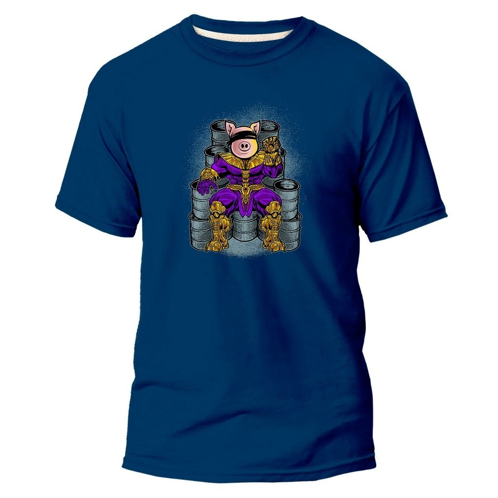 Camiseta Básica Algodão Premium Estampa Digital Power Poder